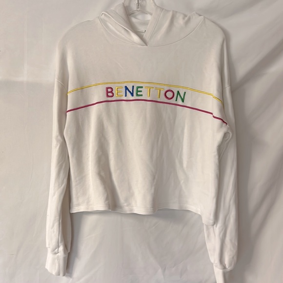 United Colors Of Benetton Other - Benetton Oversized Hoodie - Off White - Size S